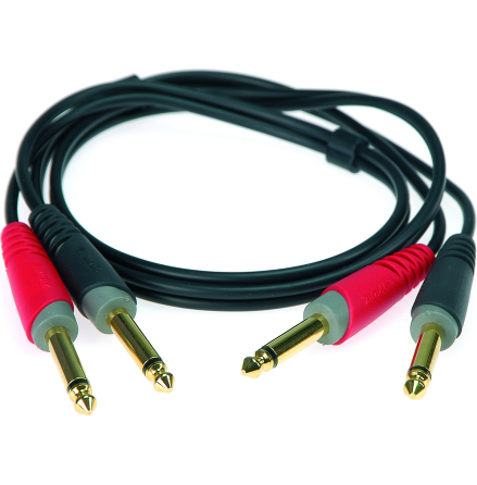 Klotz AT-JJ | Obalanserad stereo Tele -Tele kabel